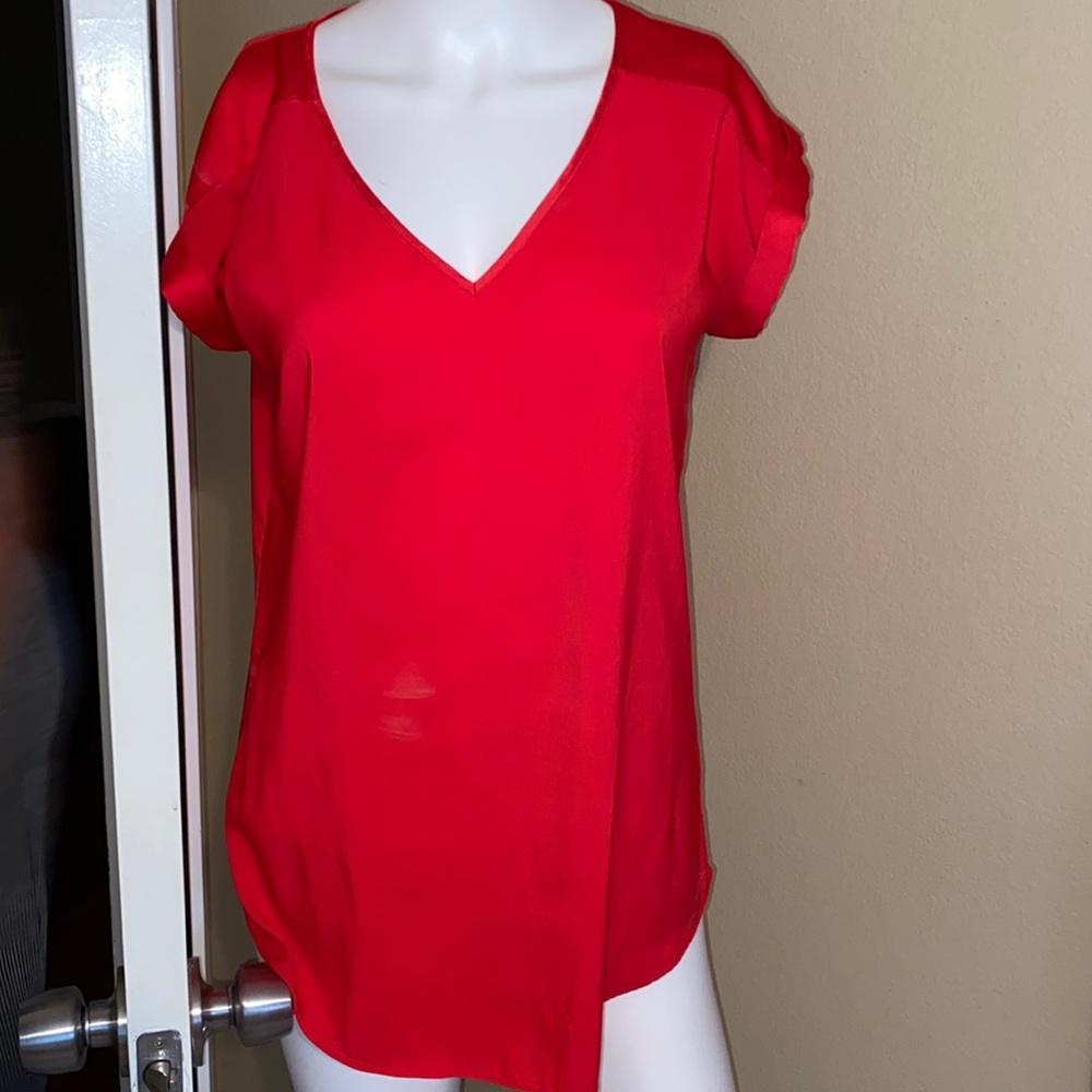 Express Red Blouse